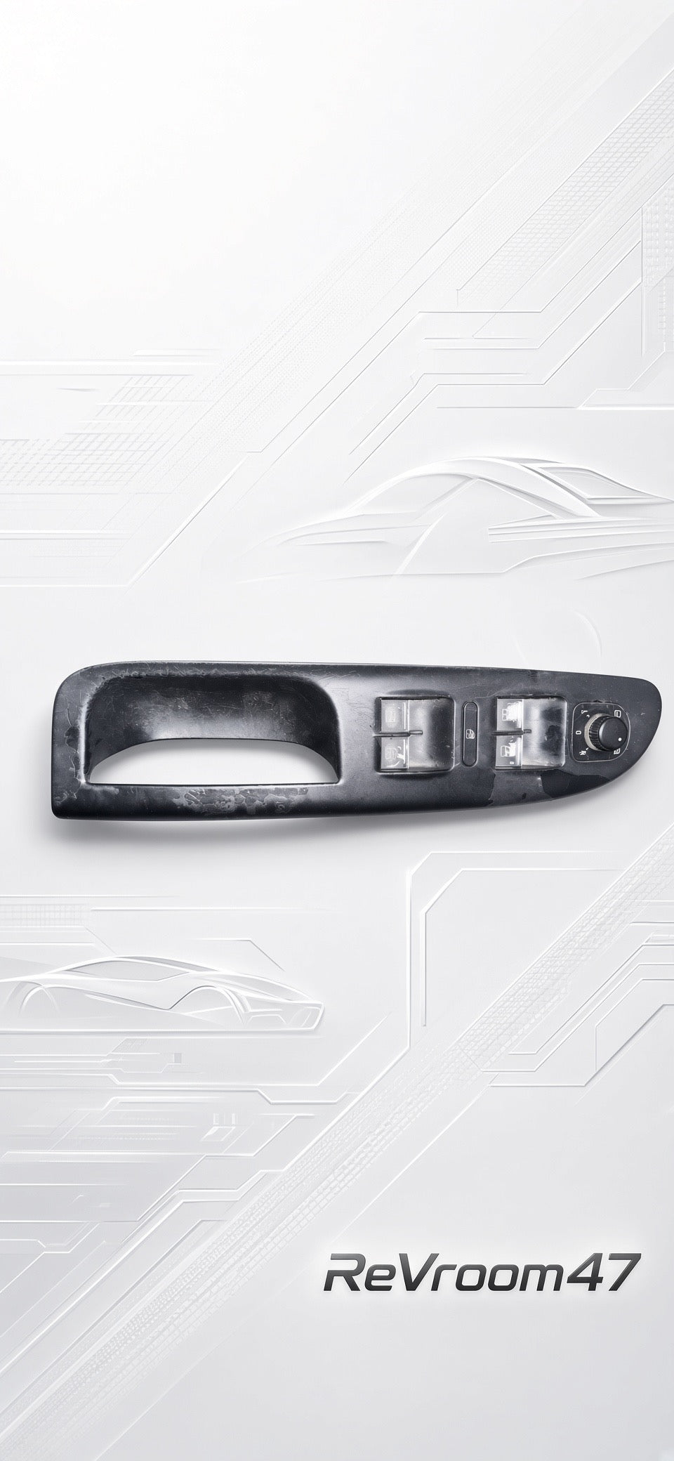 Panneau Commande Lève-Vitre + Rétroviseur Côté Conducteur Volkswagen Passat B6 – Occasion