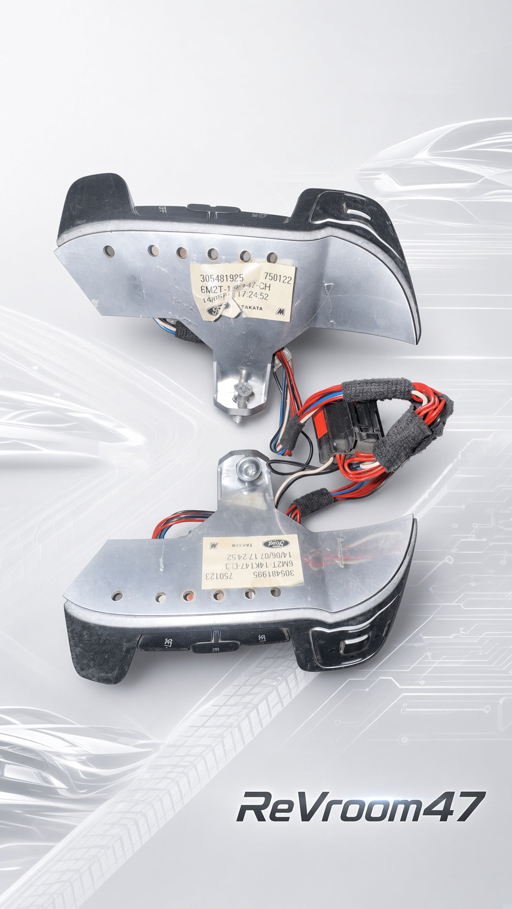 Commandes au Volant Ford S-Max – Régulateur de Vitesse + Audio – Réf. 6M2T-14K147-CH