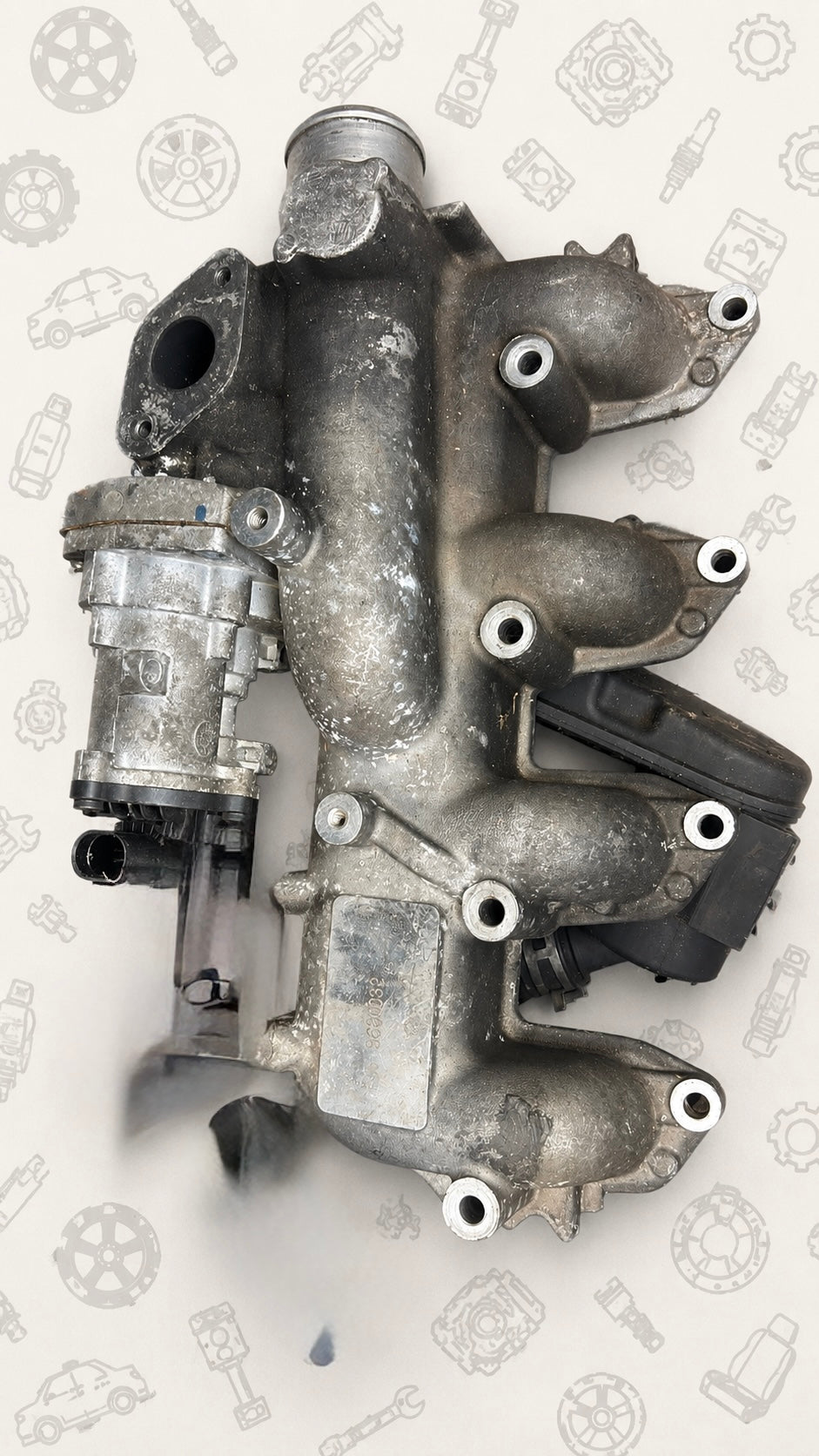 Collecteur d'Admission / Tubulure d'Admission en Aluminium - Pièce d'Occasion Ford S-Max
