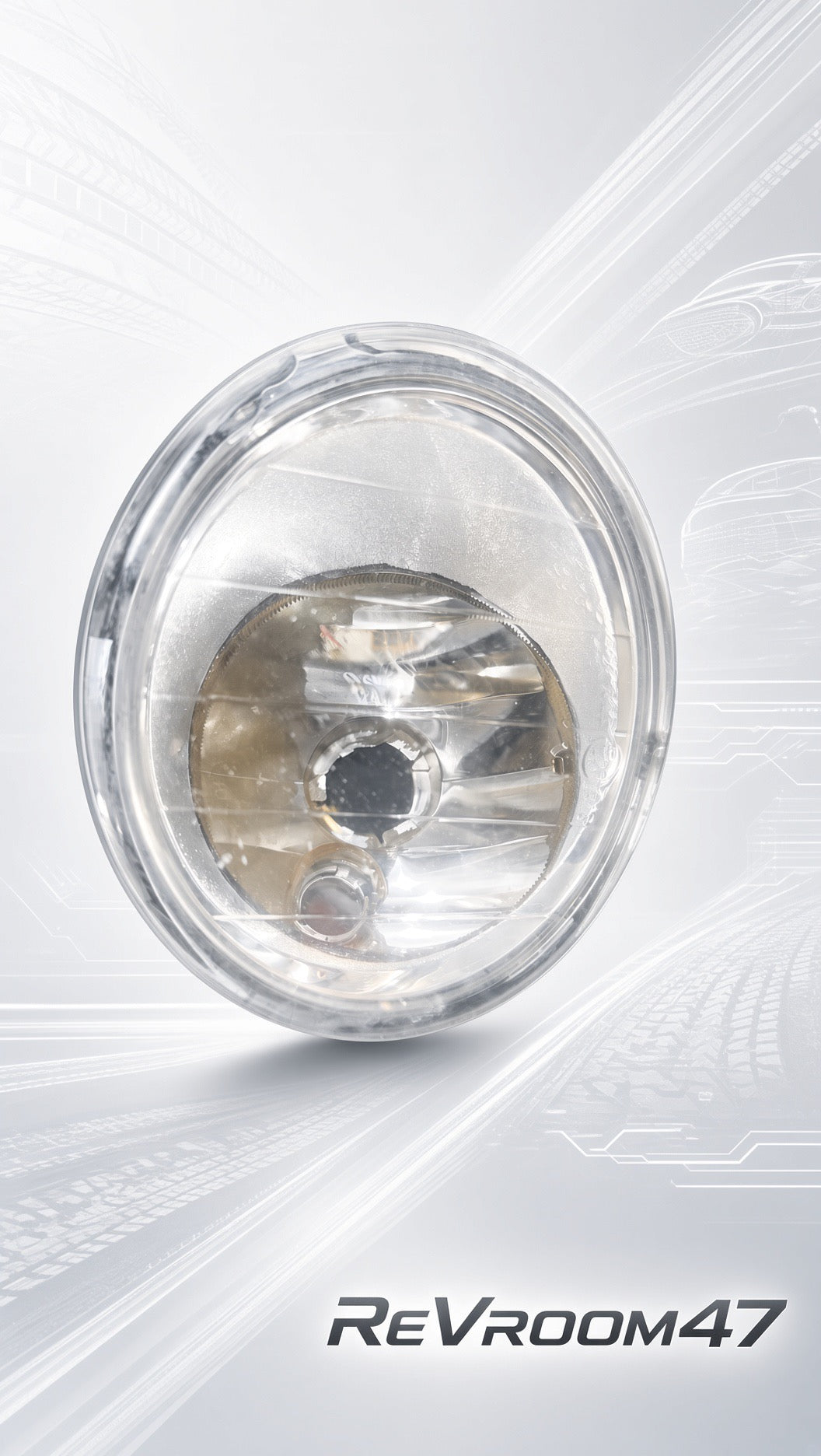Optique Antibrouillard Avant Rond Ford S-Max – Occasion
