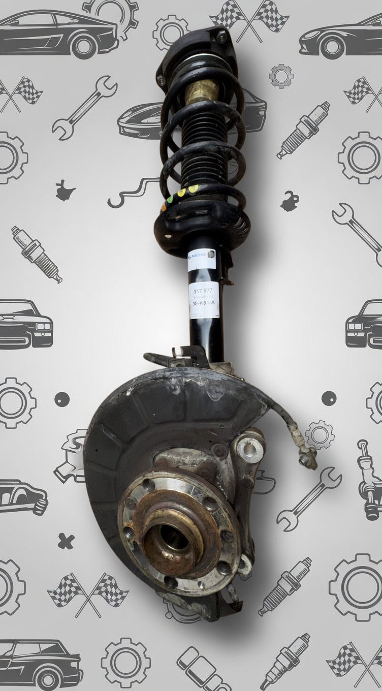 Jambe de Force / Amortisseur Avant Complet avec Fusée et Moyeu (Sachs) - Pièce d'Occasion Volkswagen
