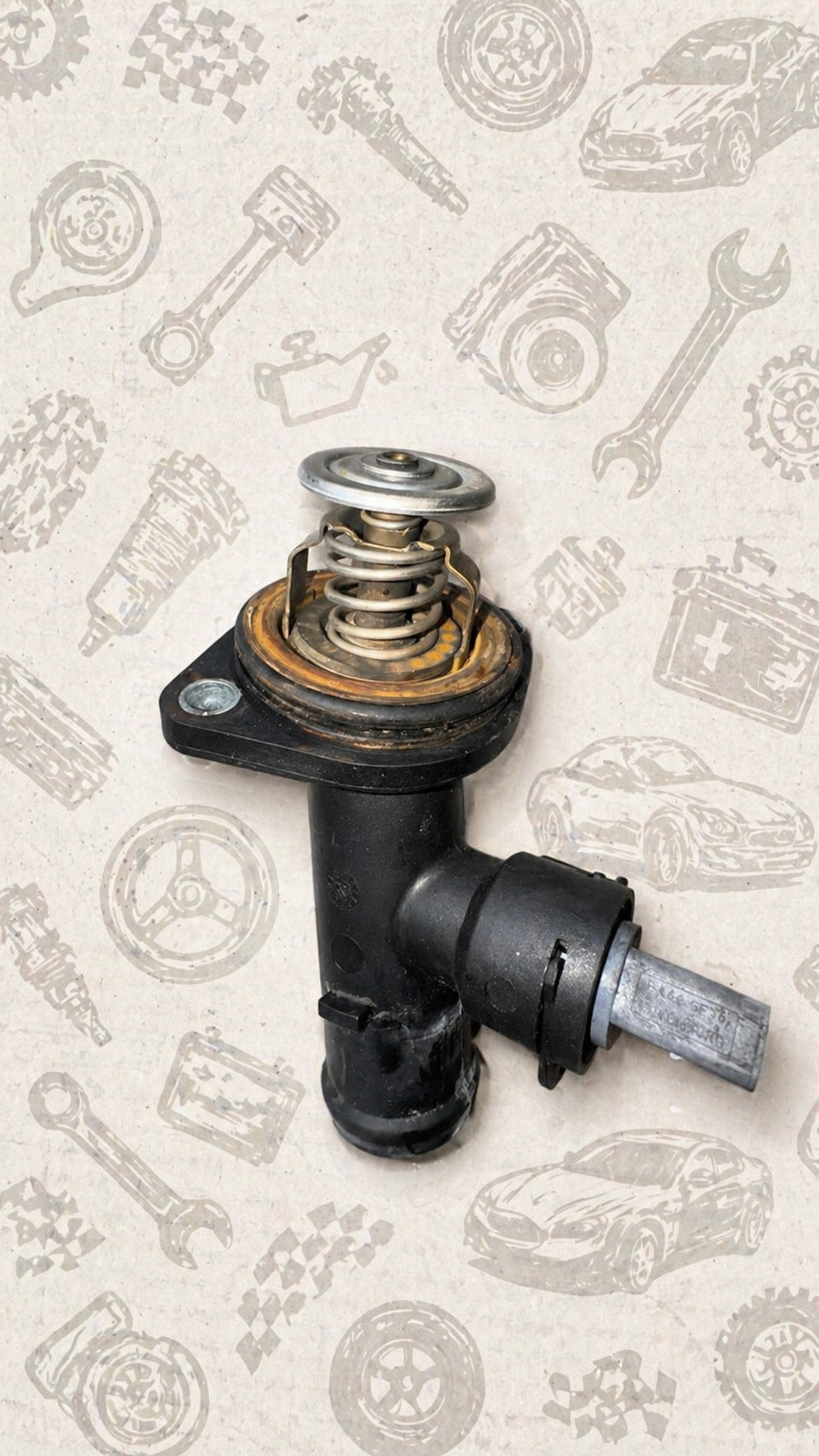 Boîtier de Thermostat / Pipe d'Eau (Groupe VAG)