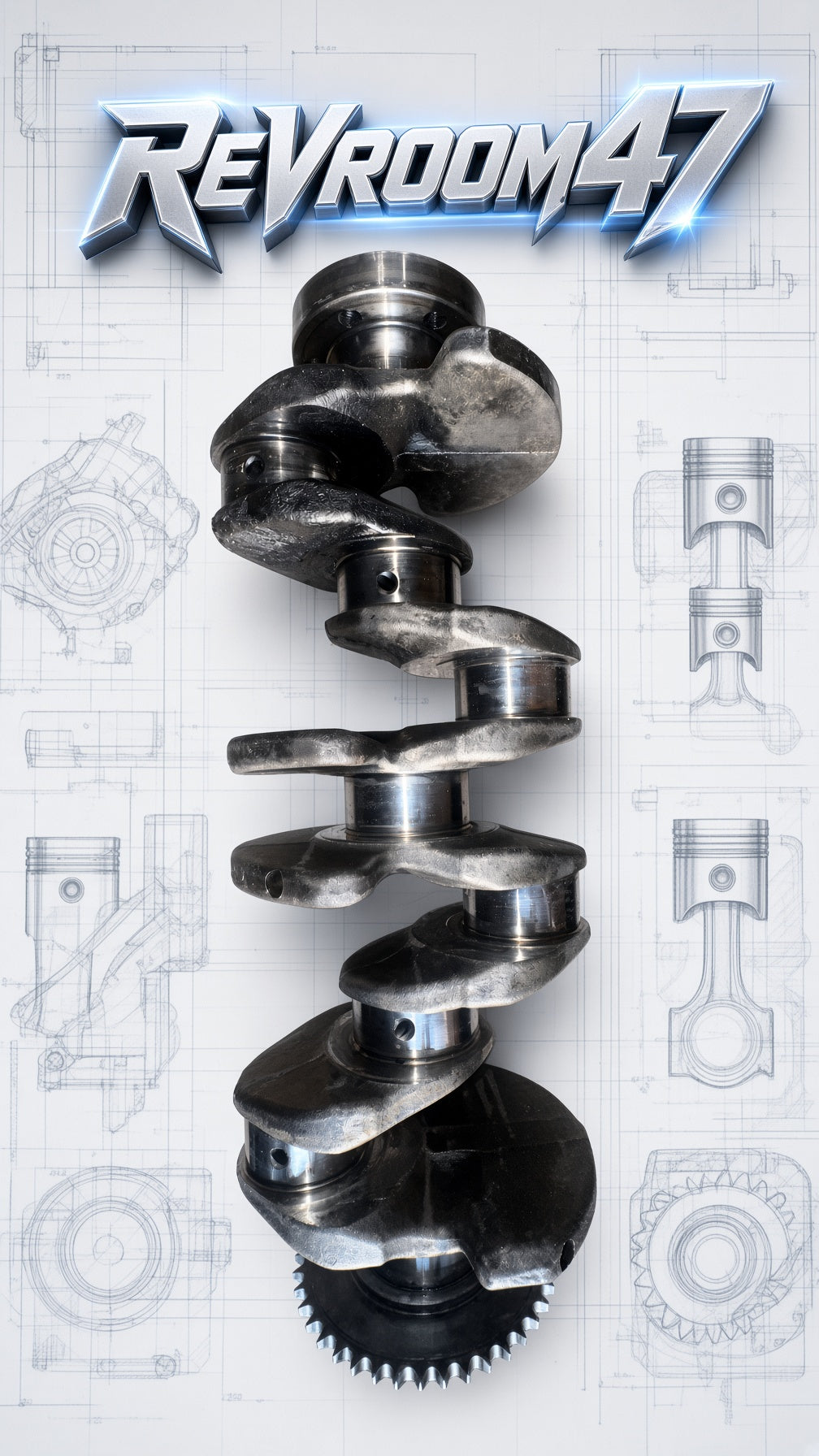 Vilebrequin VAG 1.8T / 2.0 TSI – Occasion (38AA / 06F105101)