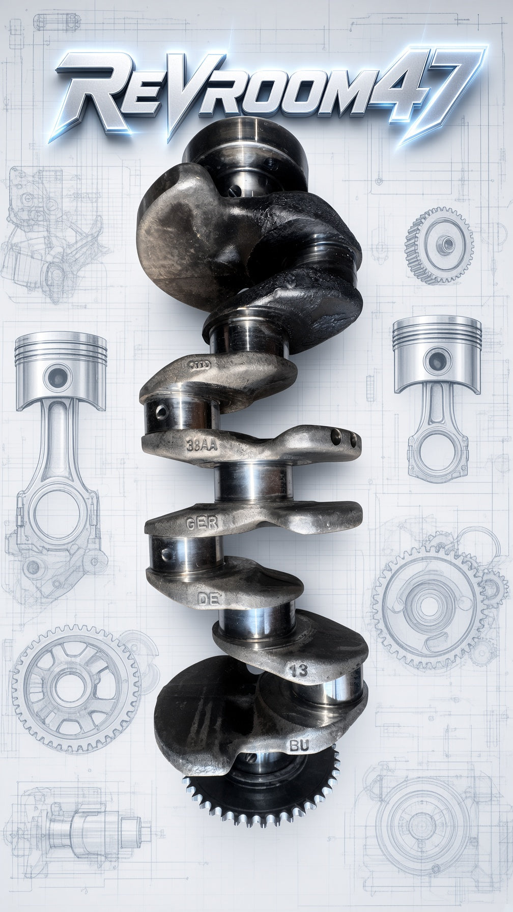 Vilebrequin VAG 1.8T / 2.0 TSI – Occasion (38AA / 06F105101)