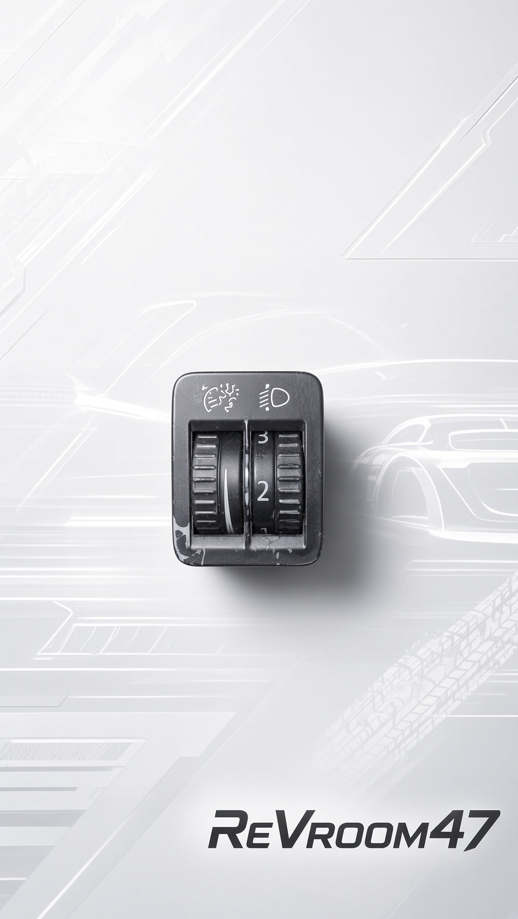 Molette Réglage Éclairage + Correcteur Phares Volkswagen Passat B6 – Occasion