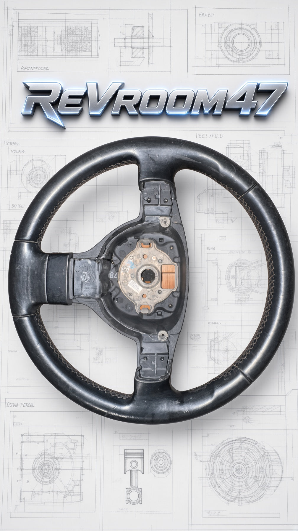 Volant 3 Branches Cuir Noir – Groupe VAG (VW / Audi / Seat / Skoda) – Occasion