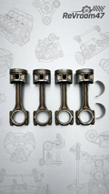 Jeu de 4 Bielles et Pistons avec Coussinets (Pièce d'Origine) Volkswagen