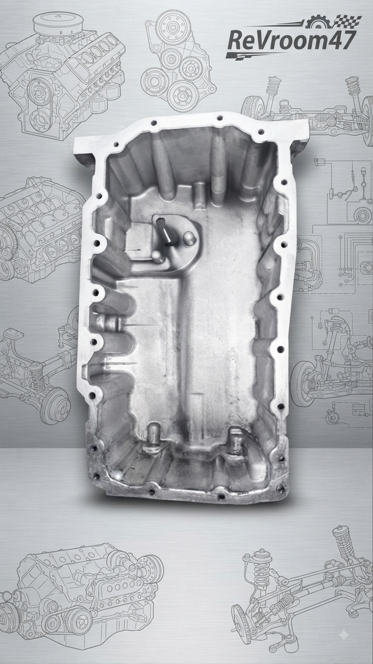Carter d'Huile Moteur en Aluminium (Pièce d'Origine) Volkswagen