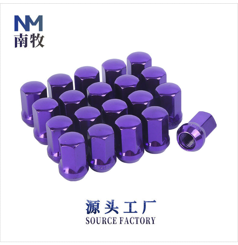 Cross-border wholesale car modified tire wheel nut screw manufacturers 17 sides 450WHEEL LUG NUTS